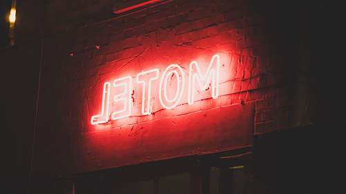 liverpool red Motel neon sign neon